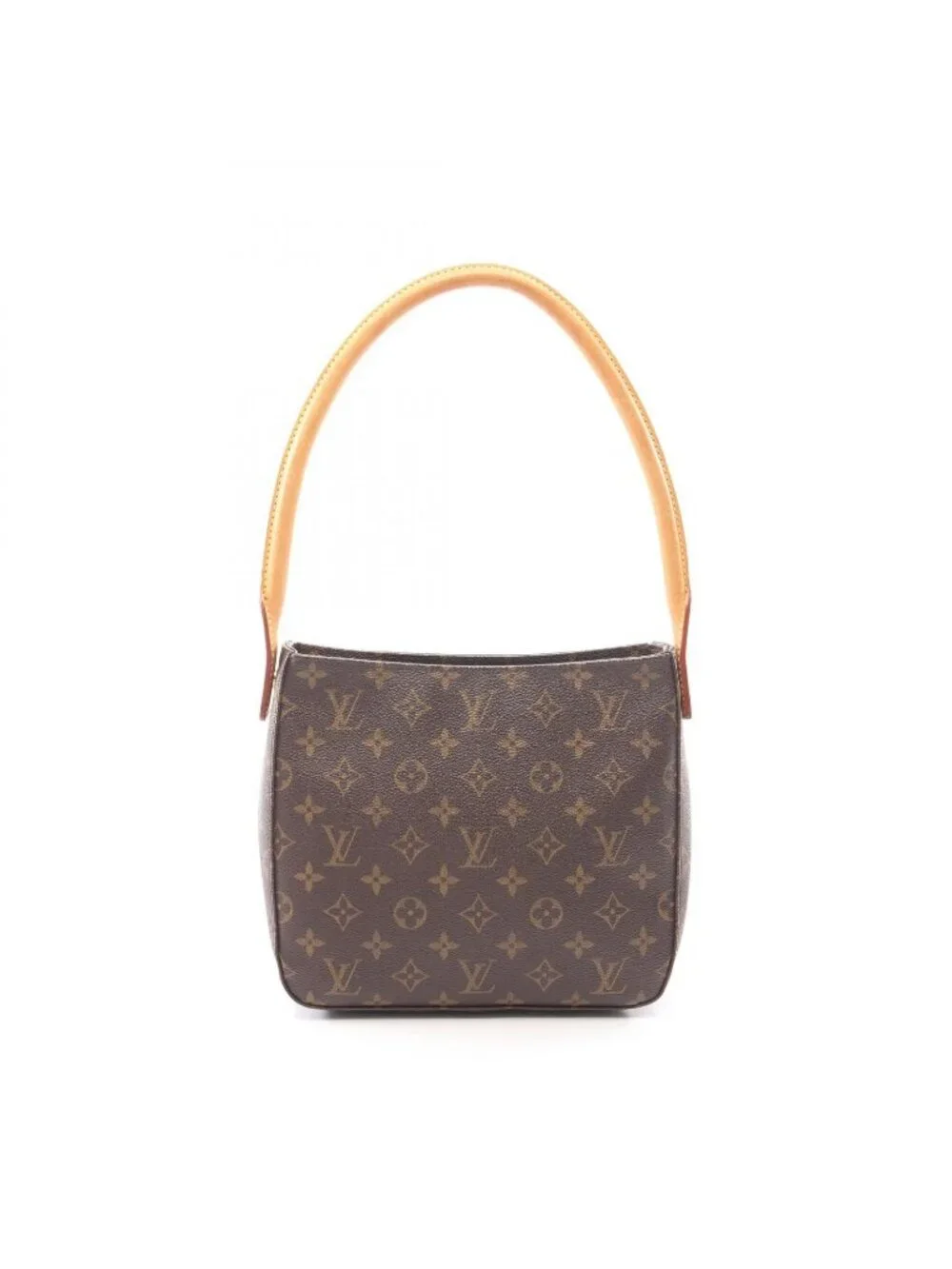 Louis Vuitton Shoulder Bag Looping MM Monogram Canvas Leather